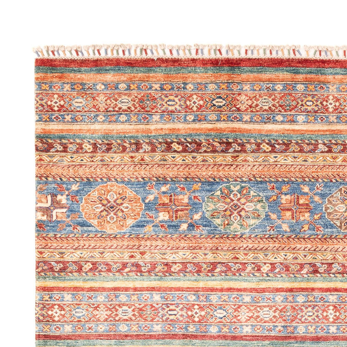 Shal Teppich 202x295cm - Orientteppich - mehrfarbig