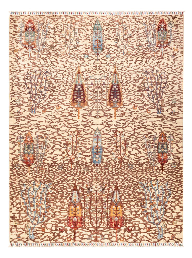Ariana Teppich 175x234cm - Orientteppich - hellbraun