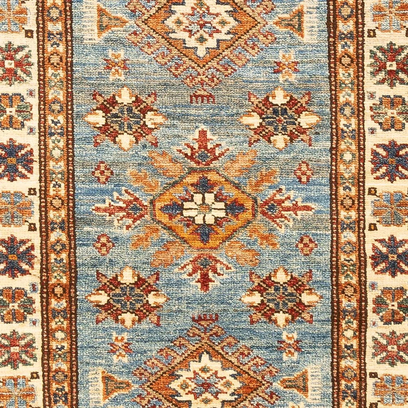 Ziegler Teppich 60x185cm - Orientteppich - türkis