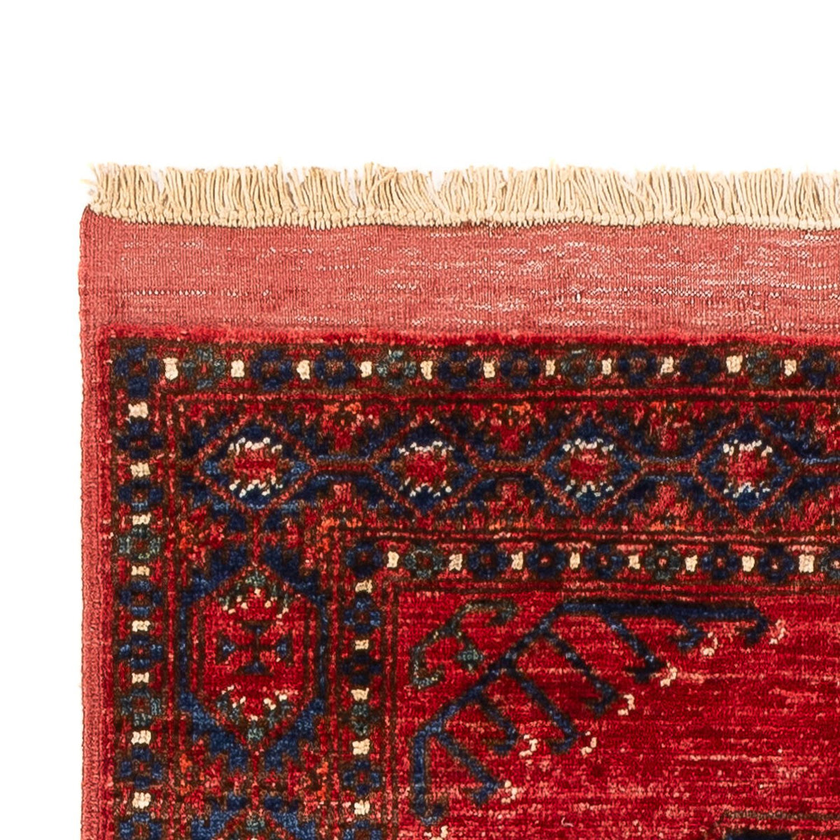 Läufer Afghan - 80 x 207 cm - rot