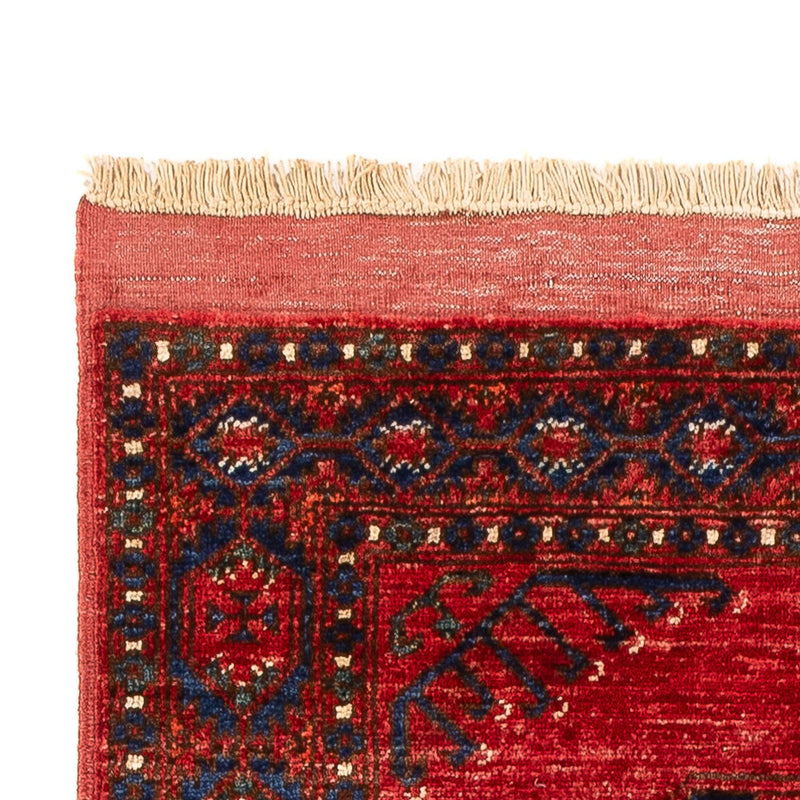 Läufer Afghan - 80 x 207 cm - rot