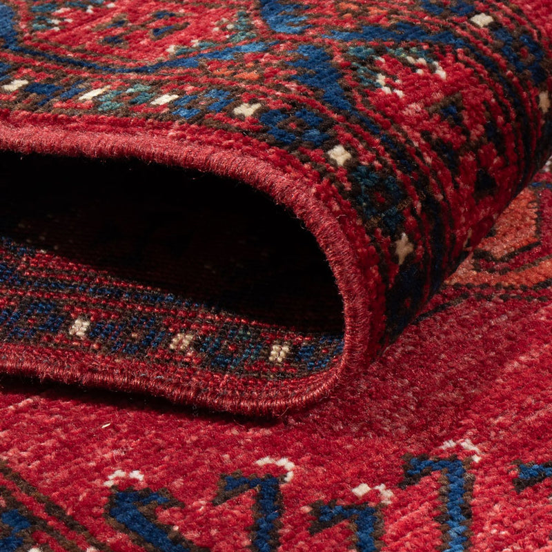 Läufer Afghan - 80 x 207 cm - rot