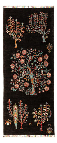 Ariana Teppich 77x199cm - Orientteppich - schwarz – product image