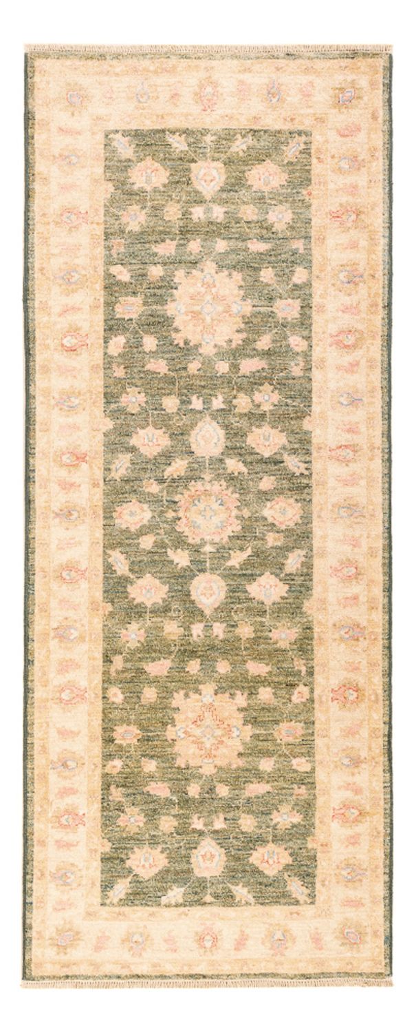 Läufer Ziegler - 77 x 197 cm - olivgrün