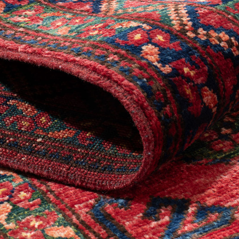 Afghan Teppich 82x204cm - Orientteppich - rot