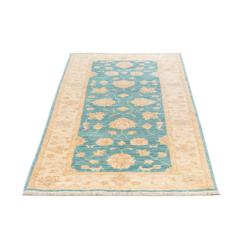 Ziegler Teppich 80x197cm - Orientteppich - türkis