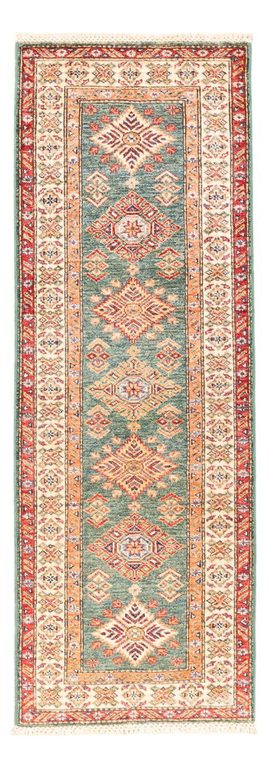 Läufer Ziegler - Kazak - 61 x 181 cm - hellgrün