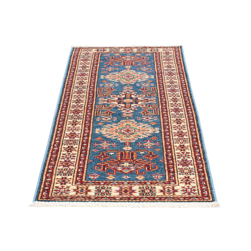Kazak Teppich 61x188cm - Orientteppich - blau