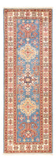 Kazak Teppich 63x189cm - Orientteppich - blau