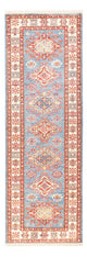 Kazak Teppich 61x185cm - Orientteppich - hellblau