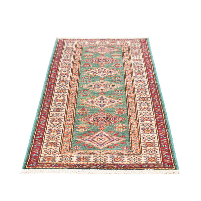 Läufer Ziegler - Kazak - 59 x 184 cm - hellgrün