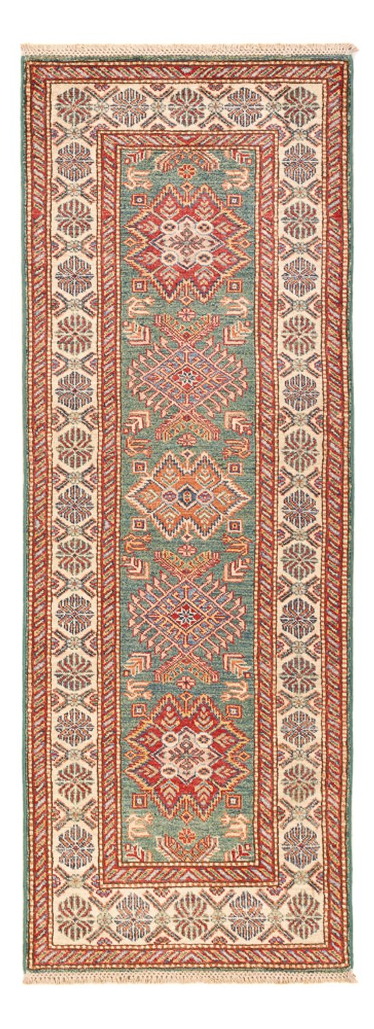 Läufer Ziegler - Kazak - 75 x 199 cm - dunkelgrün
