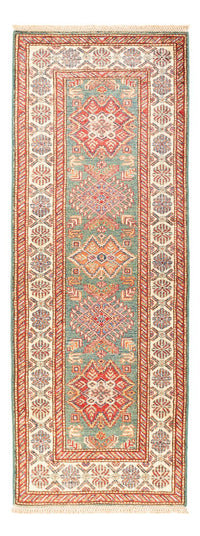 Kazak Teppich 76x198cm - Orientteppich - hellgrün – product image