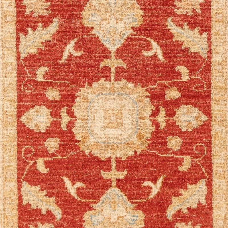 Ziegler Teppich 75x199cm - Orientteppich - rot