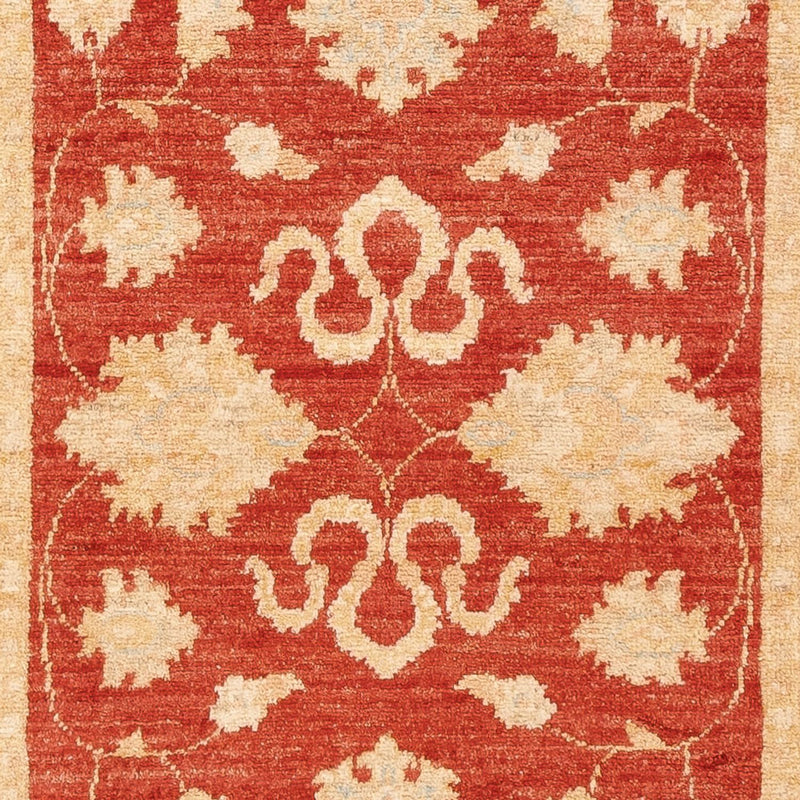 Ziegler Teppich 74x201cm - Orientteppich - rot