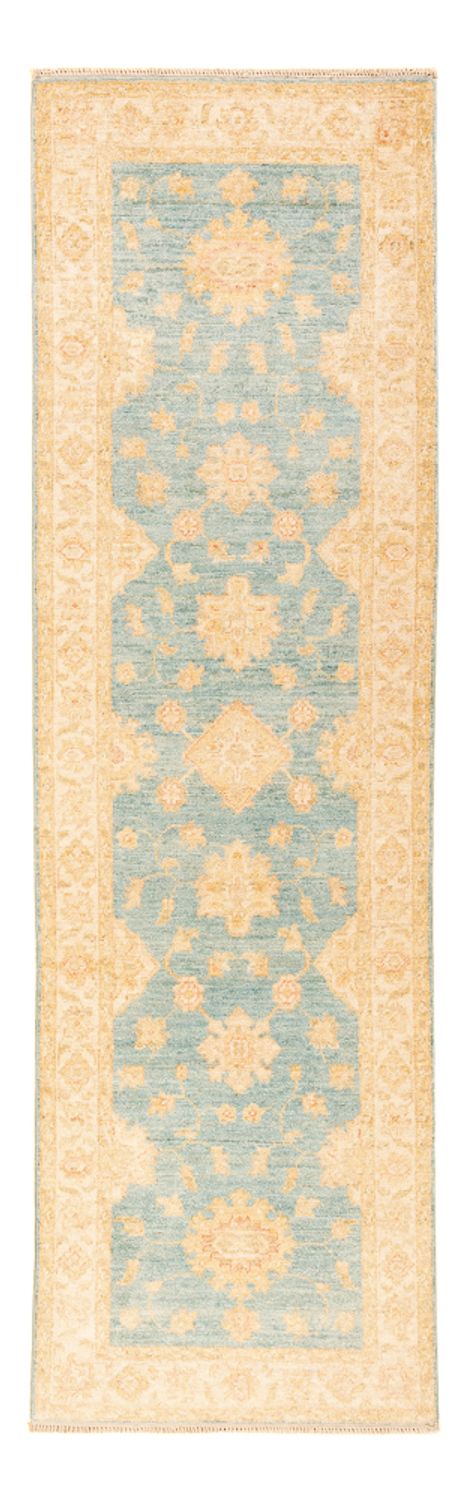 Ziegler Teppich 61x209cm - Orientteppich - türkis