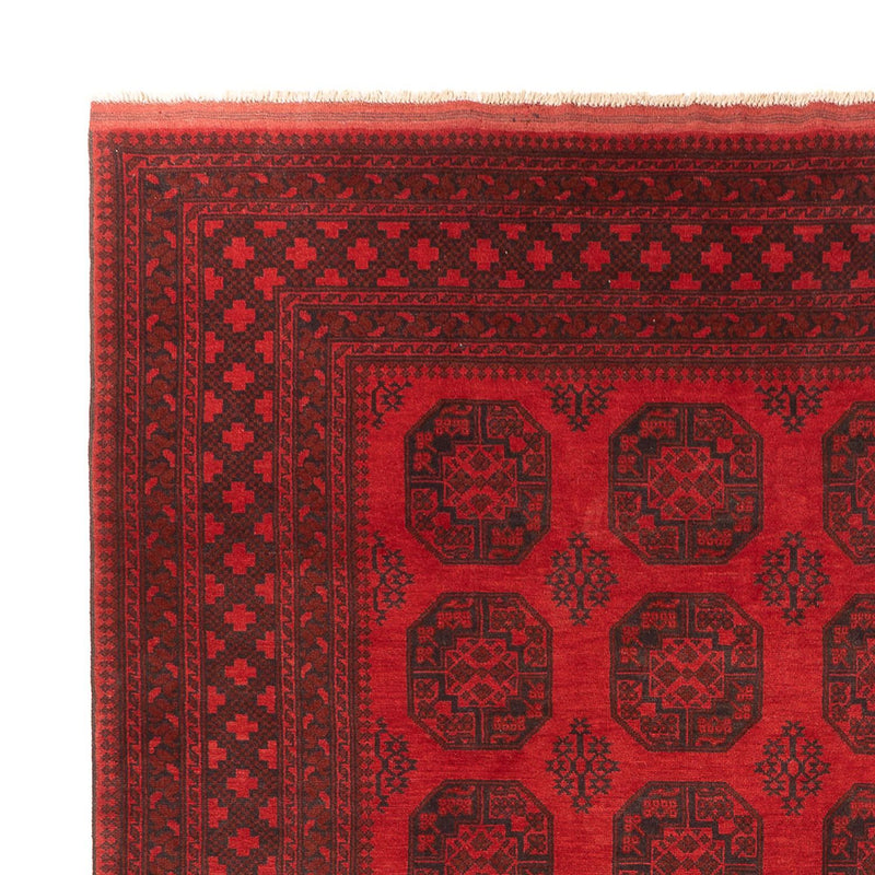 Afghan Teppich - Filpa - 309 x 401 cm - rot