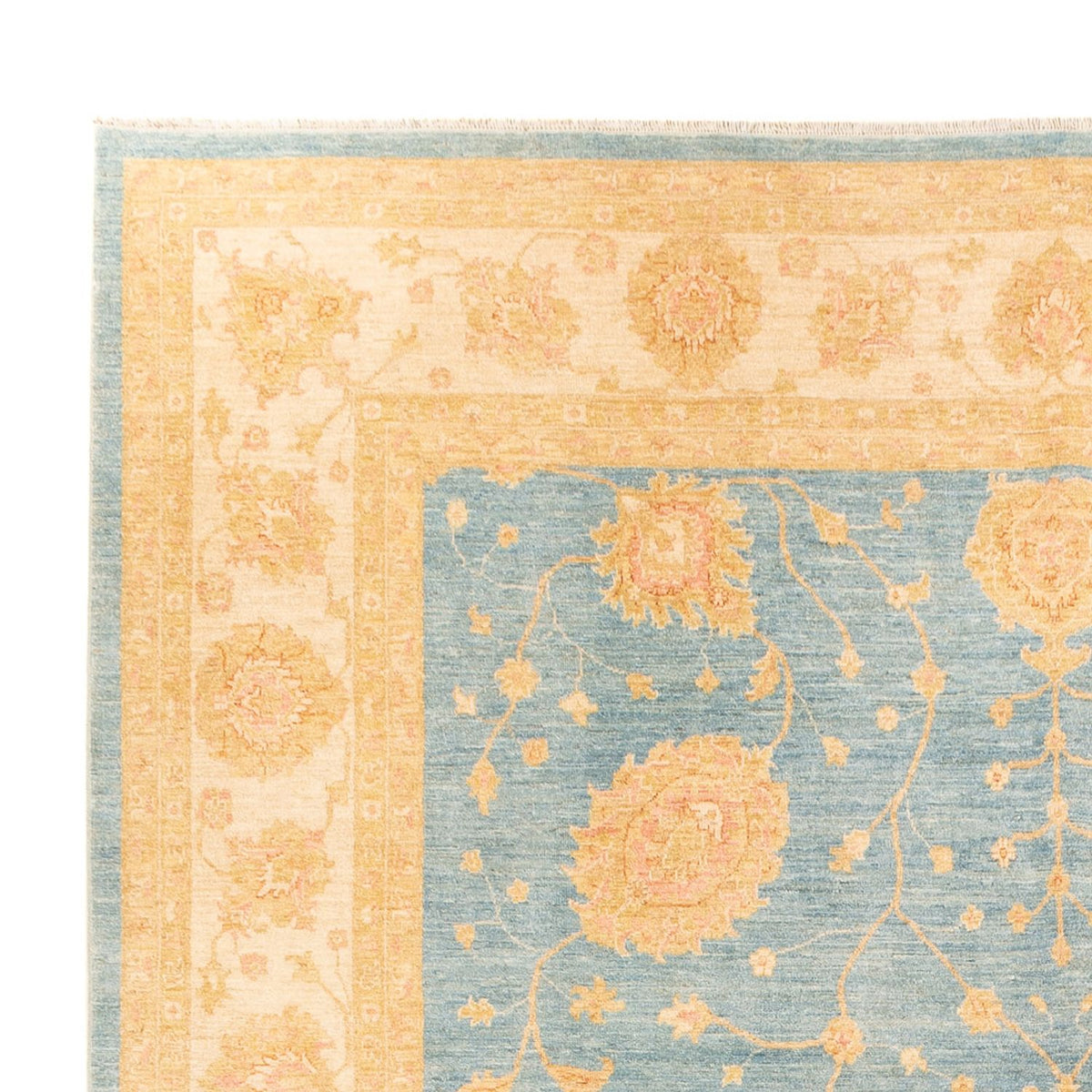 Ziegler Teppich 295x391cm - Orientteppich - blau