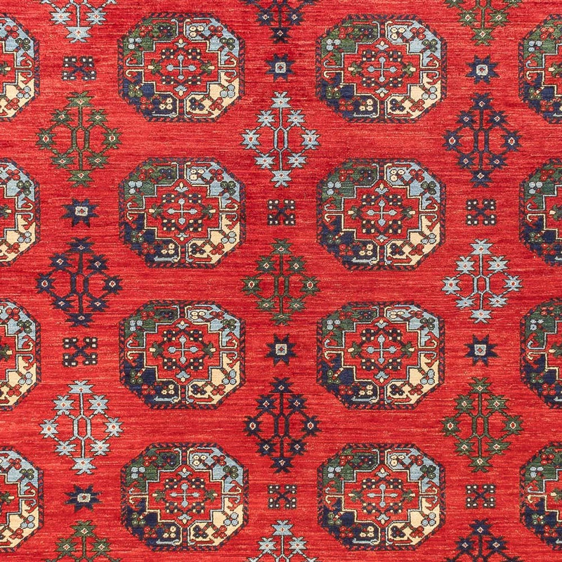 Afghan Teppich 307x379cm - Orientteppich - rot