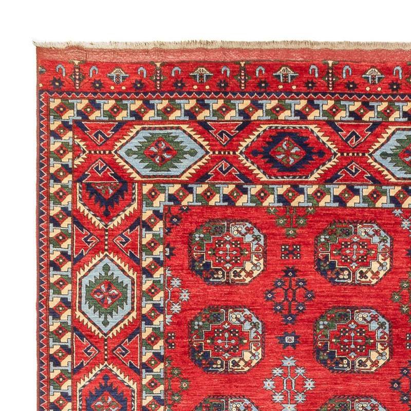 Afghan Teppich 307x379cm - Orientteppich - rot