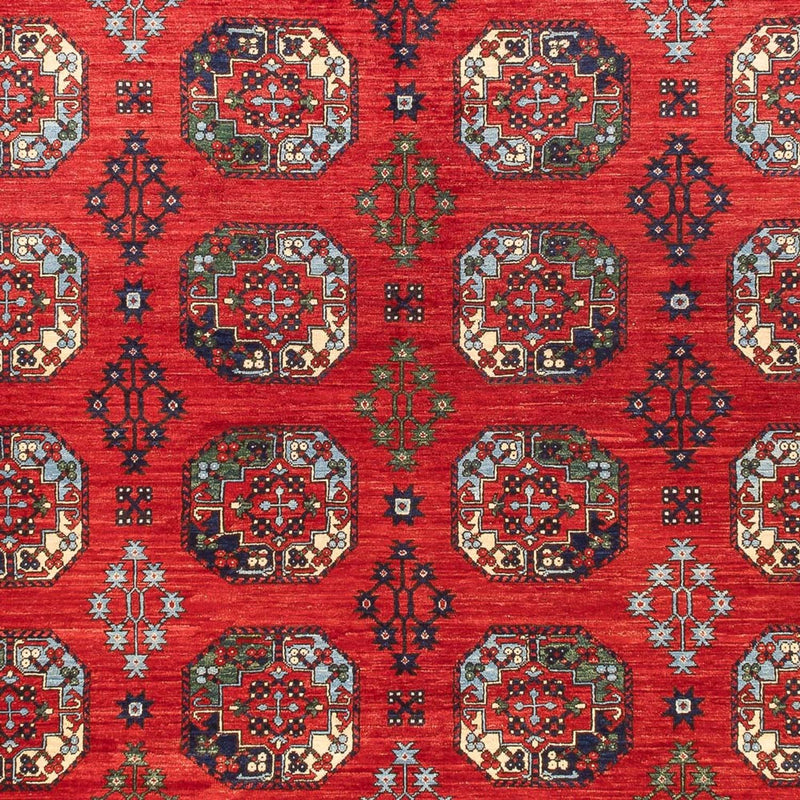 Afghan Teppich 309x398cm - Orientteppich - rot