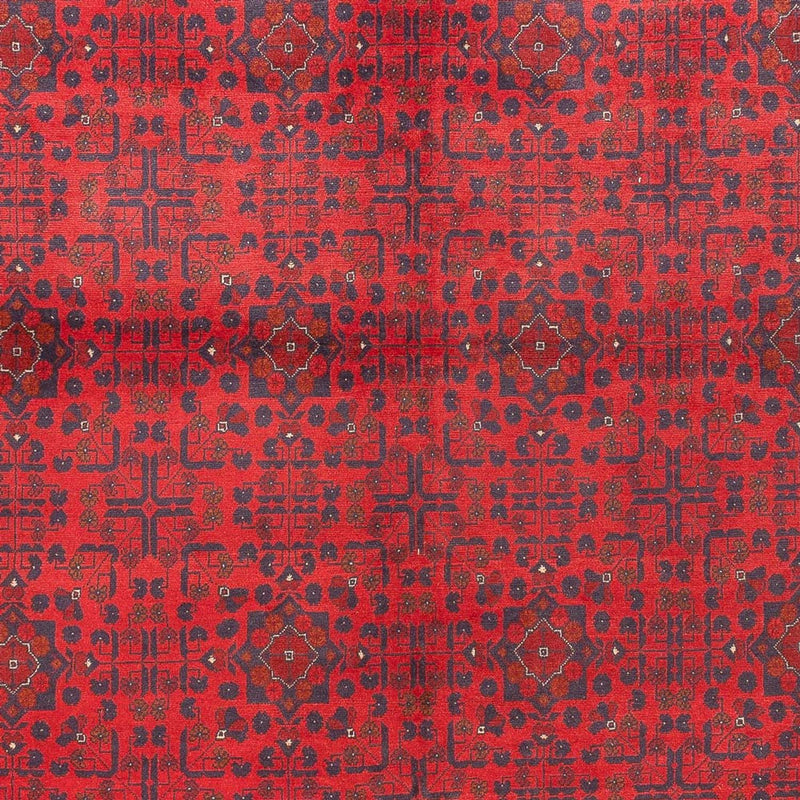 Afghan Teppich - Kunduz - 313 x 397 cm - rot