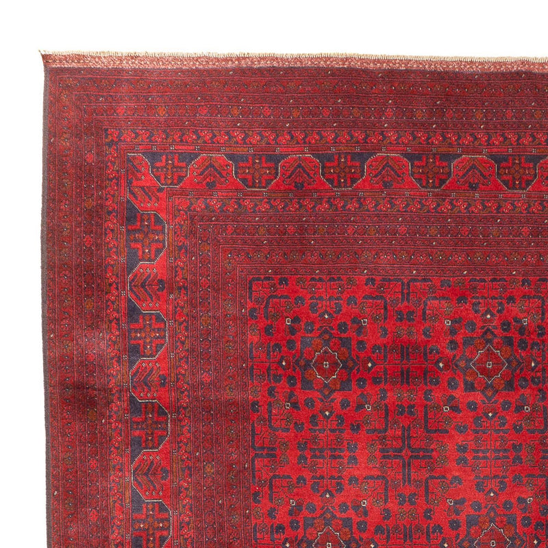 Afghan Teppich - Kunduz - 313 x 397 cm - rot