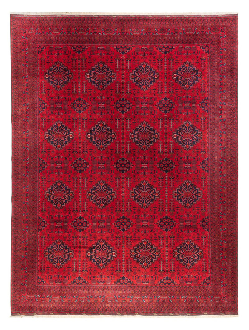 Afghan Teppich 295x397cm - Orientteppich - rot