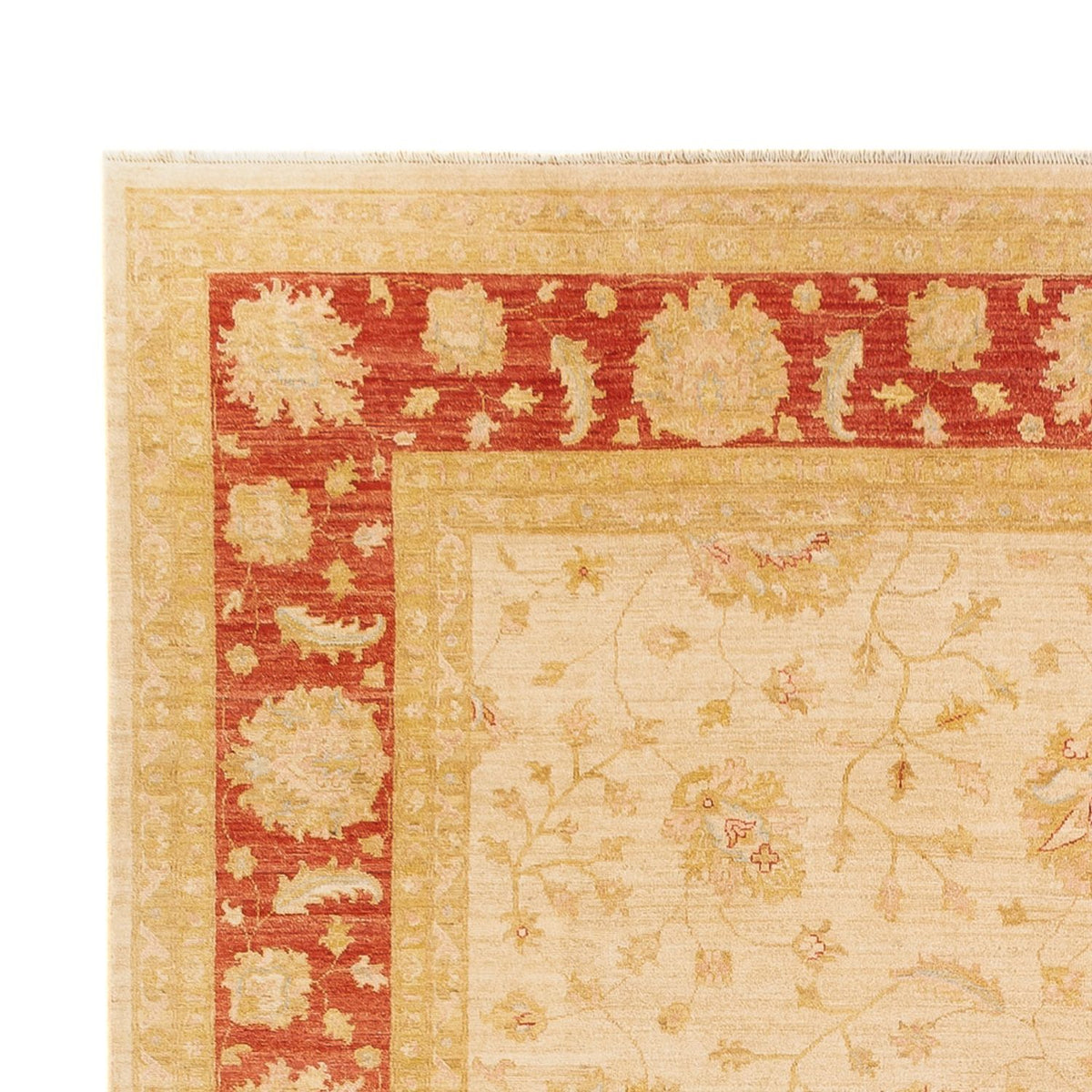 Ziegler Teppich 273x365cm - Orientteppich - beige
