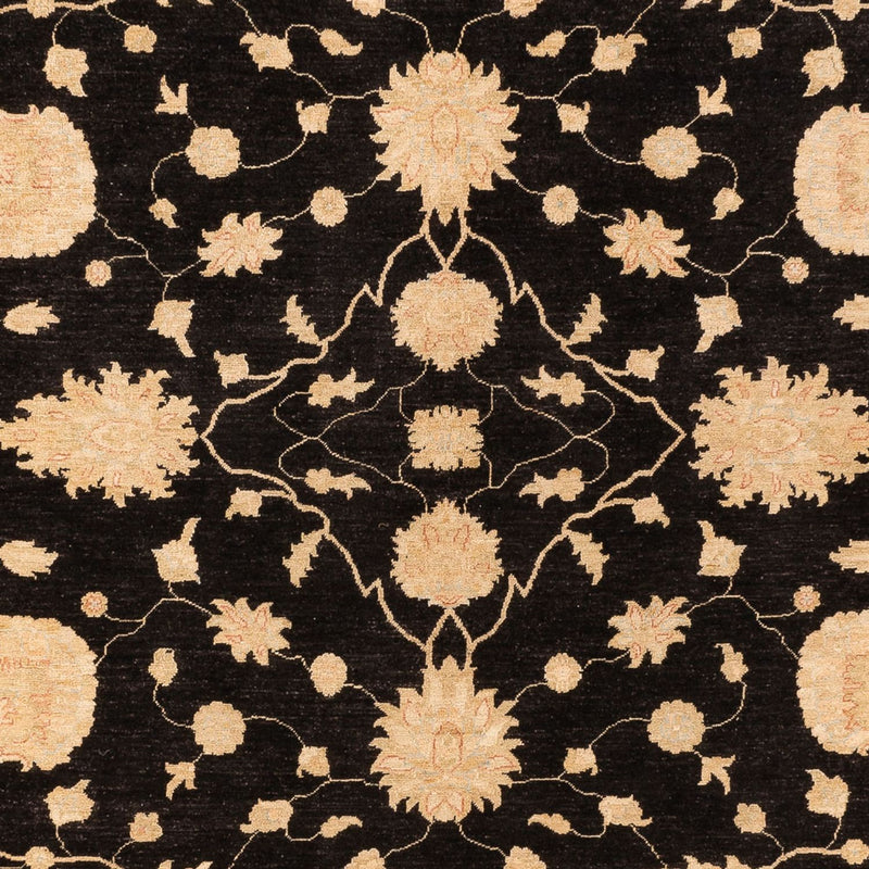 Ziegler Teppich 272x378cm - Orientteppich - schwarz