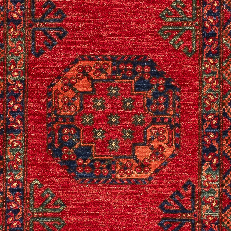Afghan Teppich 85x368cm - Orientteppich - rot