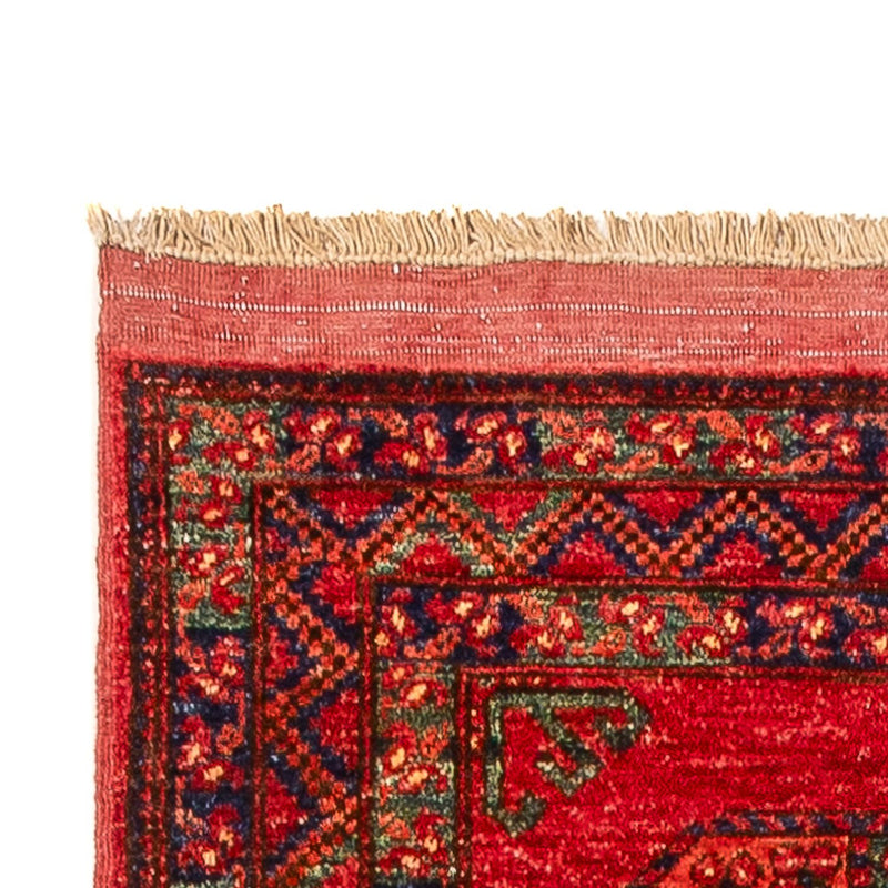 Afghan Teppich 85x368cm - Orientteppich - rot