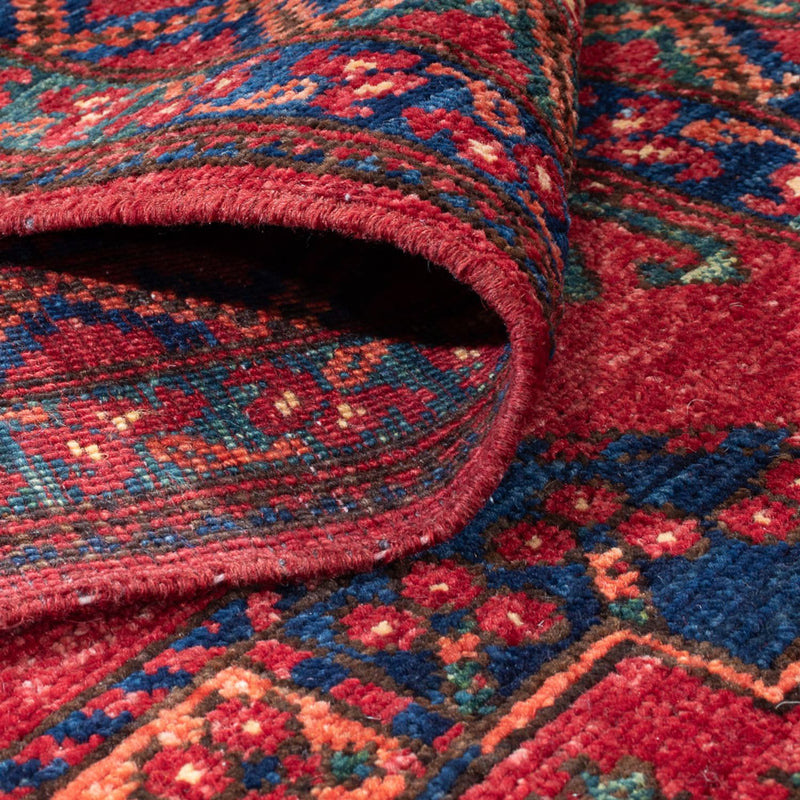 Afghan Teppich 85x368cm - Orientteppich - rot