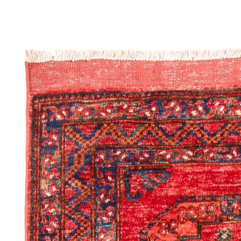 Afghan Teppich 82x390cm - Orientteppich - rot