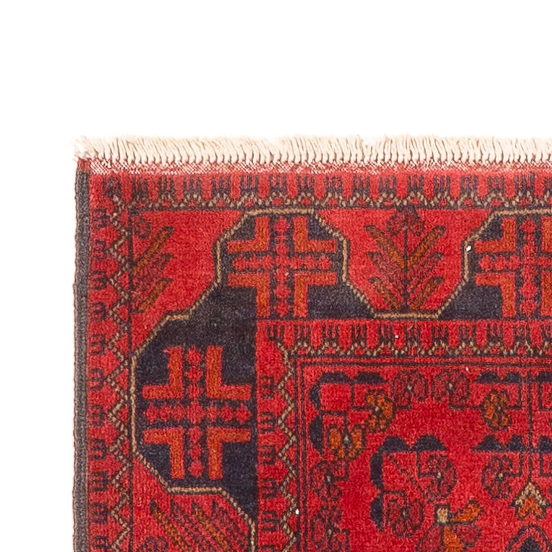 Läufer Afghan - Kunduz - 80 x 390 cm - rot