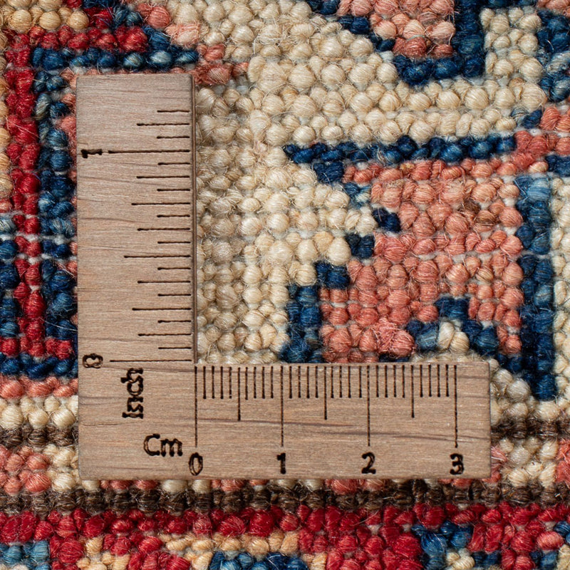Kazak Teppich 80x326cm - Orientteppich - türkis