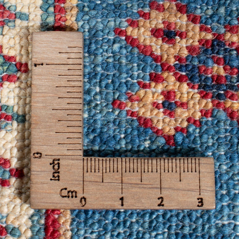 Läufer Ziegler - Kazak - 87 x 404 cm - blau