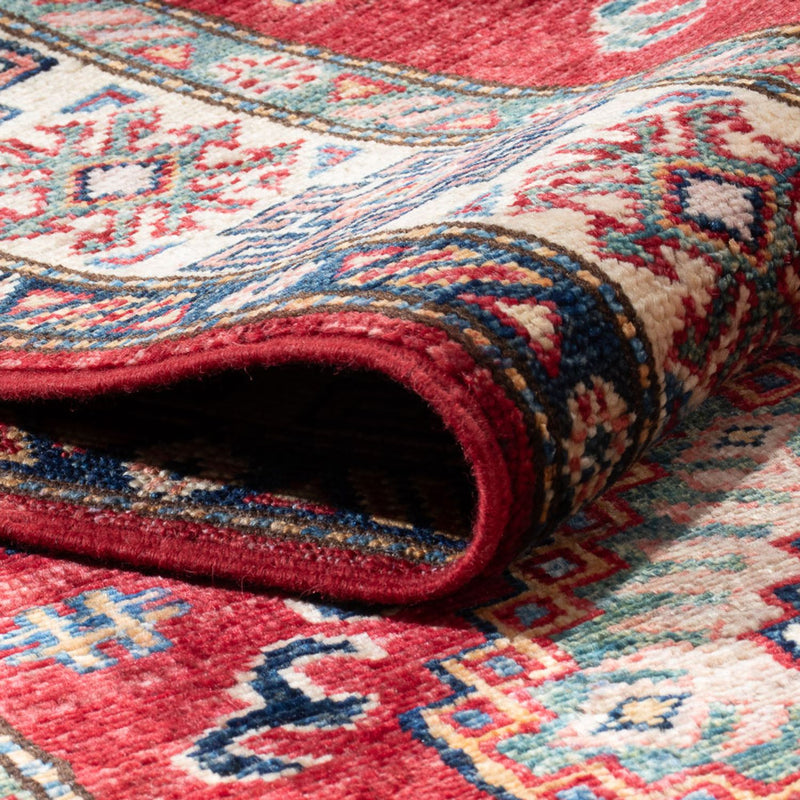 Kazak Teppich 80x302cm - Orientteppich - rot