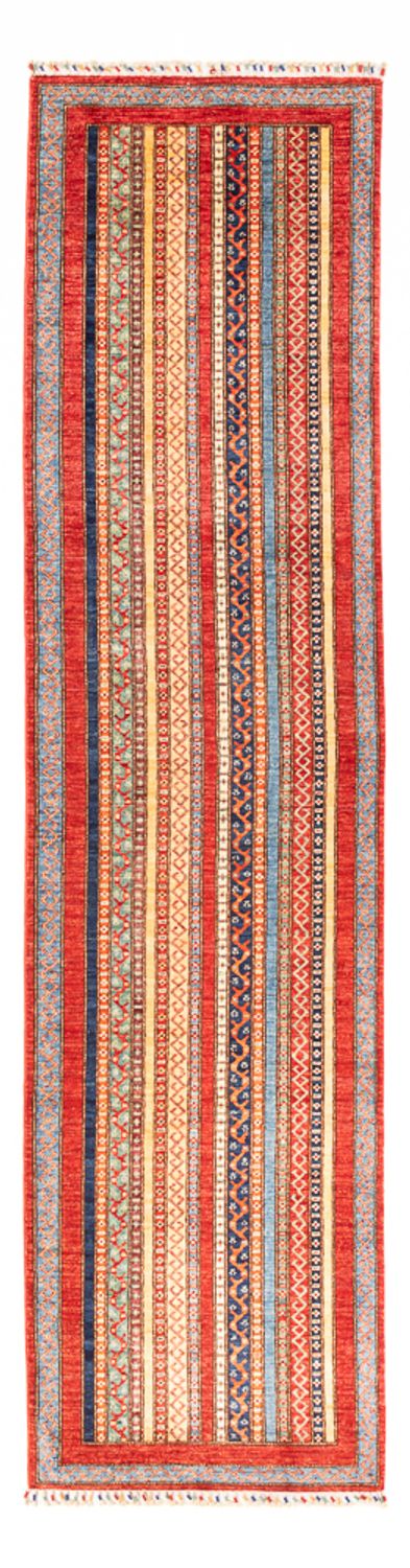 Ziegler Modern Teppich 87x341cm - Orientteppich - mehrfarbig