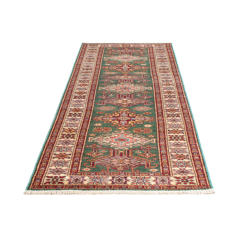 Läufer Ziegler - Kazak - 80 x 297 cm - grün