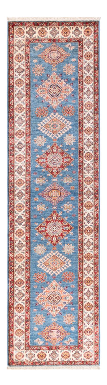Läufer Ziegler - Kazak - 79 x 305 cm - blau