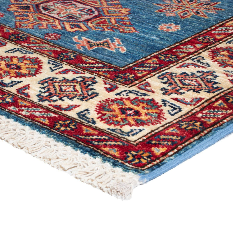 Läufer Ziegler - Kazak - 79 x 305 cm - blau