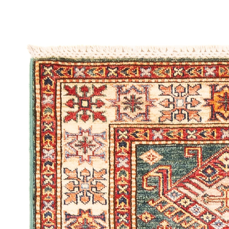 Läufer Ziegler - Kazak - 78 x 297 cm - grün