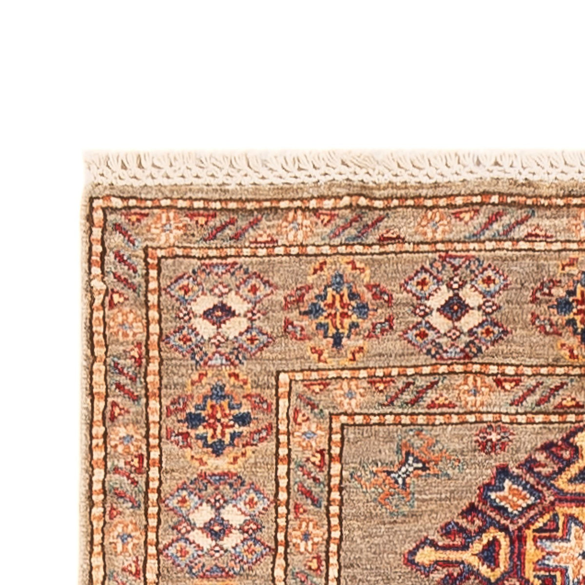 Läufer Ziegler - Kazak - 76 x 293 cm - dunkelbeige