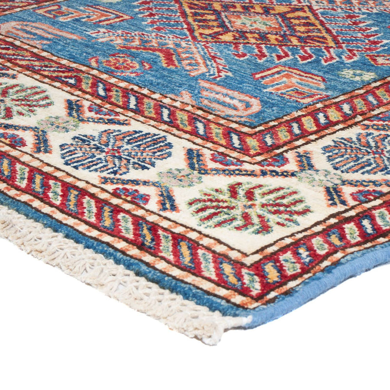 Läufer Ziegler - Kazak - 82 x 290 cm - blau