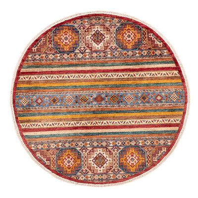 Shal Teppich 117x124cm - Orientteppich - mehrfarbig