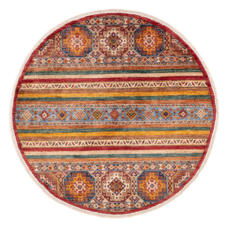 Shal Teppich 115x123cm - Orientteppich - mehrfarbig