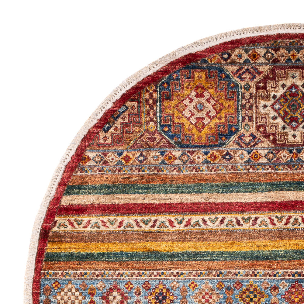 Shal Teppich 115x123cm - Orientteppich - mehrfarbig