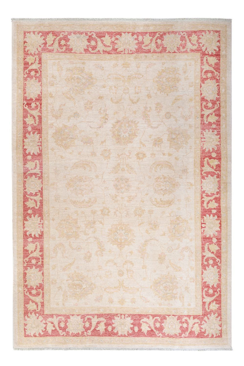 Ziegler Teppich 162x240cm - Orientteppich - creme