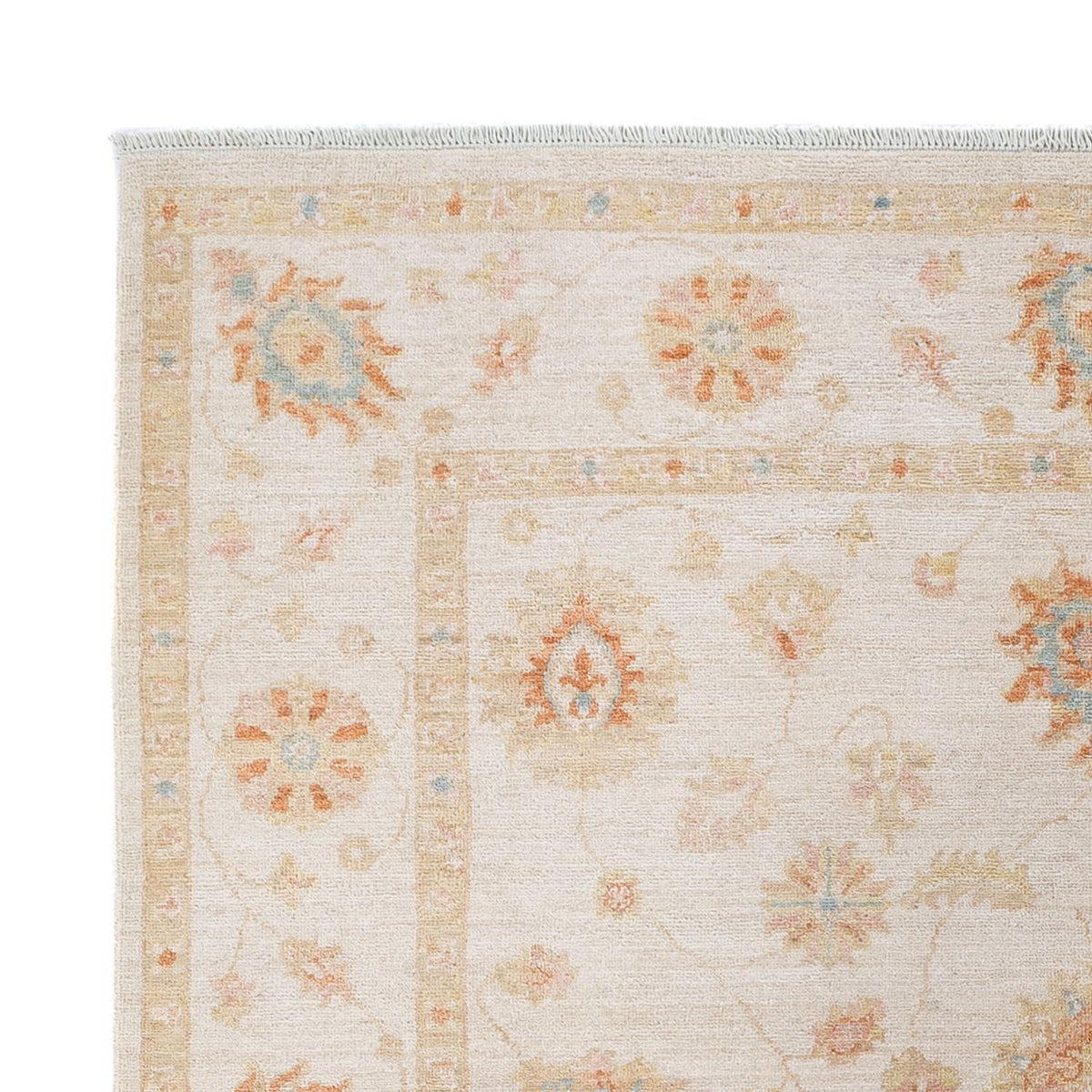 Ziegler Teppich 170x237cm - Orientteppich - creme